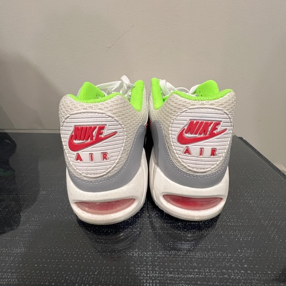 Nike Sneakers - White Pink and Neon Green - Picture 6 of 10